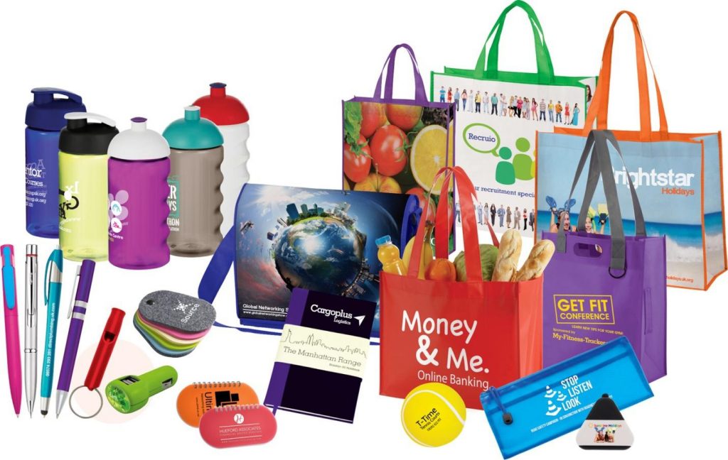 Promotional items from internet suppliers